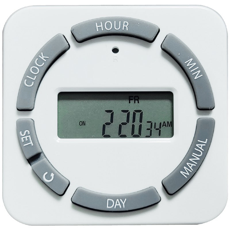 Digital Timer for Outdoor Lighting (10 PACK)